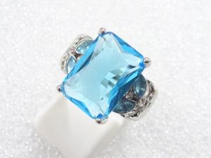 色石　指輪(11号)